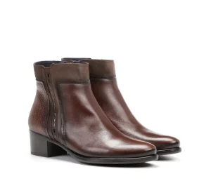 Fluchos ALEGRIA D8271 Brown Ankle Boot-Women Women