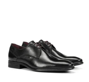 Fluchos ALEX 9204 Black Shoe- Formal Shoes