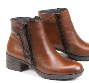 Fluchos ALISS F1367 Brown Ankle Boot- Ankle Boots | Heels