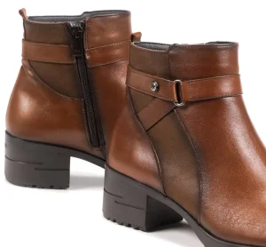 Fluchos ALISS F1368 Brown Ankle Boot- Ankle Boots | Heels