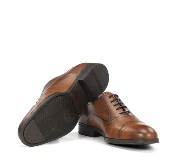 Fluchos ASGARD F1837 Brown Shoe- Formal Shoes | Lace-Up Shoes