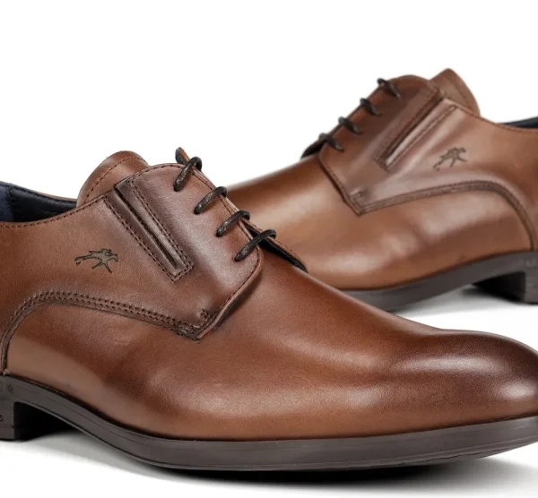 Fluchos ASGARD F1887 Brown Shoe- Formal Shoes | Lace-Up Shoes