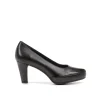 Fluchos BLESA D5794 Black Shoe- Formal Shoes | Heels