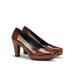 Fluchos BLESA D5794 Brown Shoe- Formal Shoes | Heels