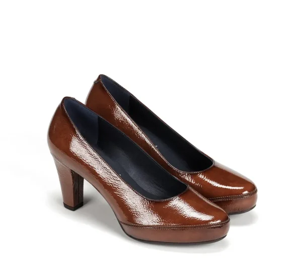 Fluchos BLESA D5794 Brown Shoe- Formal Shoes | Heels