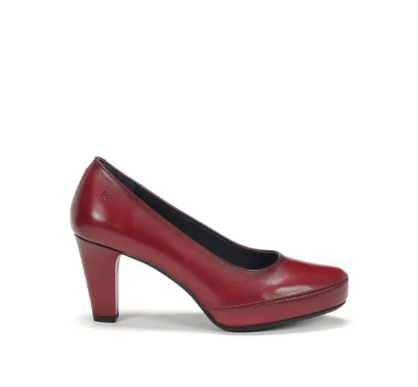 Fluchos BLESA D5794 Burgundy Shoe- Formal Shoes | Heels