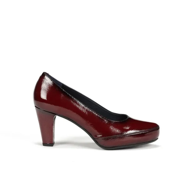 Fluchos BLESA D5794 Burgundy Shoe- Formal Shoes | Heels