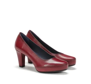 Fluchos BLESA D5794 Burgundy Shoe- Formal Shoes | Heels