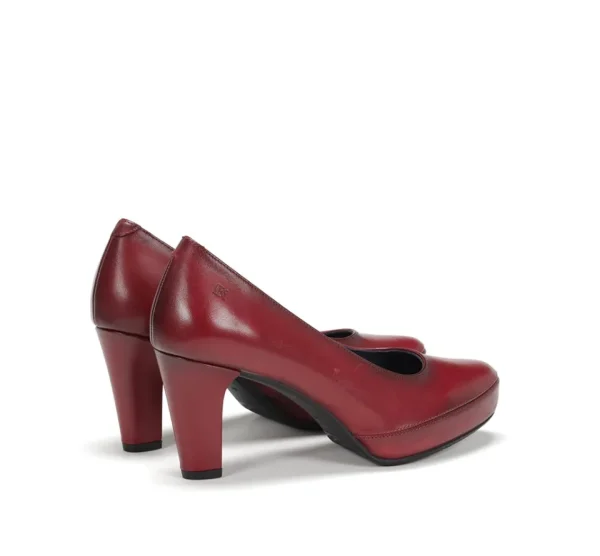 Fluchos BLESA D5794 Burgundy Shoe- Formal Shoes | Heels