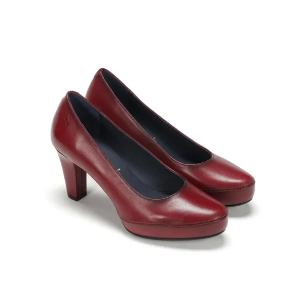 Fluchos BLESA D5794 Burgundy Shoe- Formal Shoes | Heels