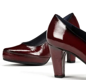 Fluchos BLESA D5794 Burgundy Shoe- Formal Shoes | Heels