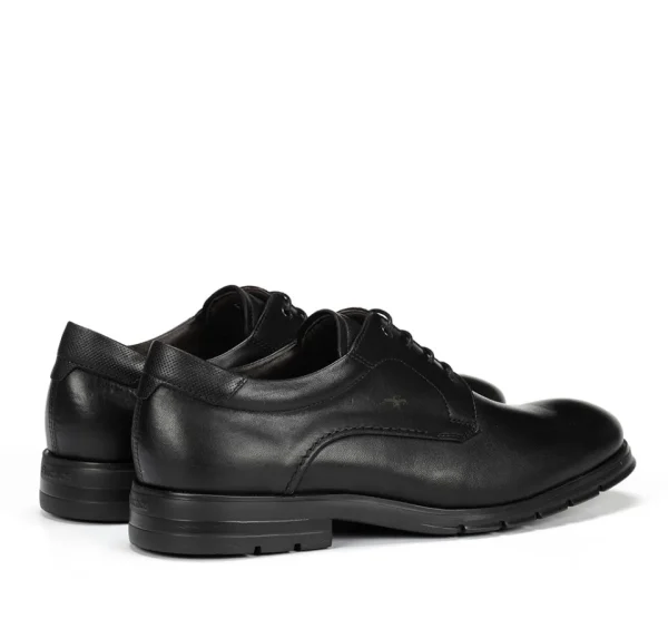 Fluchos CHESTER F2046 Black Shoe- Formal Shoes