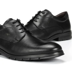 Fluchos CHESTER F2046 Black Shoe- Formal Shoes