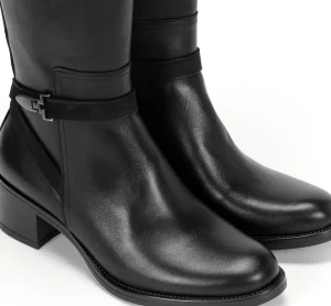 Fluchos CHIARA D8965 Black Boot- Heels | Boots