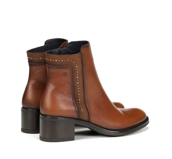 Fluchos CHIARA D9134 Brown Ankle Boot-Women Women