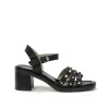 Fluchos CIRCUS D9066 Black Sandal-Women Women