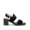 Fluchos CIRCUS D9065 Black Sandal-Women Women