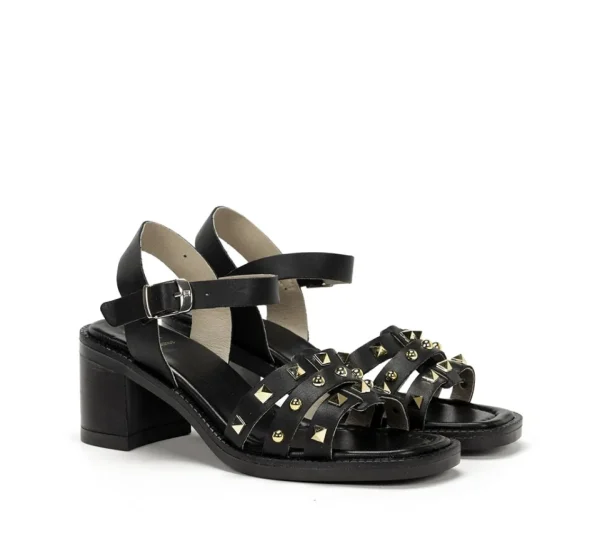 Fluchos CIRCUS D9066 Black Sandal-Women Women