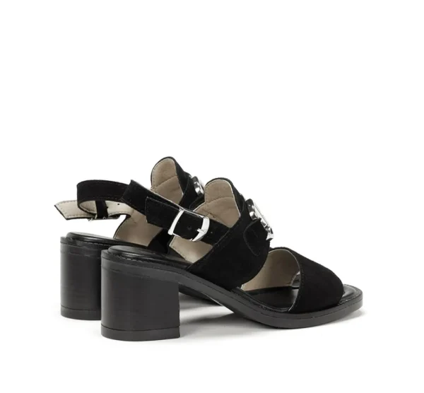 Fluchos CIRCUS D9065 Black Sandal-Women Women