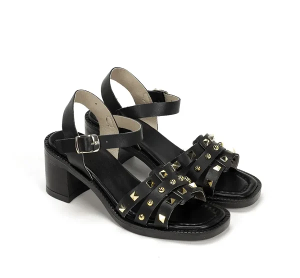 Fluchos CIRCUS D9066 Black Sandal-Women Women