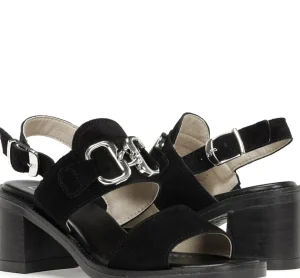 Fluchos CIRCUS D9065 Black Sandal-Women Women