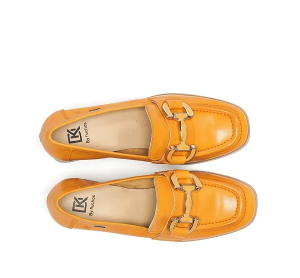 Fluchos CRISTEL D9232 Orange Moccasin-Women Women