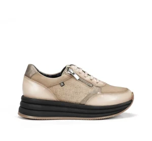 Fluchos DRAZ D9249 Taupe Sneaker- Sneakers