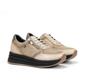 Fluchos DRAZ D9249 Taupe Sneaker- Sneakers