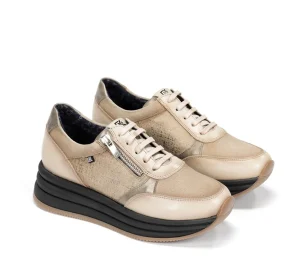 Fluchos DRAZ D9249 Taupe Sneaker- Sneakers