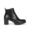 Fluchos ELITE D9423 Black Ankle Boot- Ankle Boots | Heels