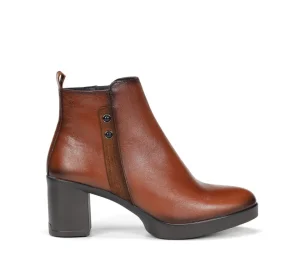 Fluchos ELITE D9423 Brown Ankle Boot- Ankle Boots | Heels