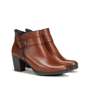 Fluchos EVELYN D9111 Brown Ankle Boot- Ankle Boots | Heels