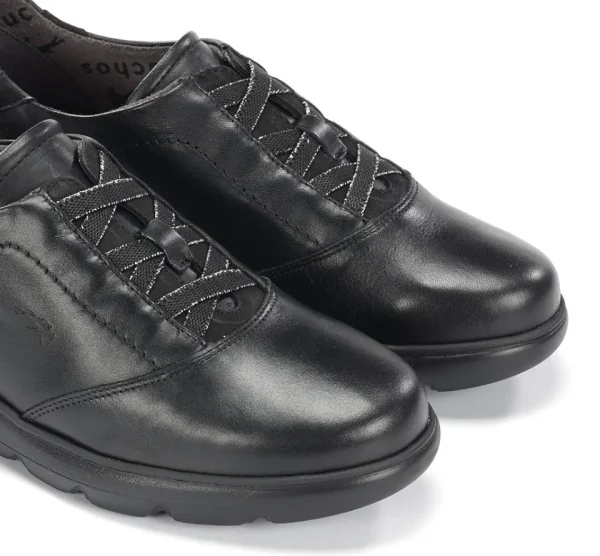 Fluchos FARAL F1866 Black Shoe- Formal Shoes