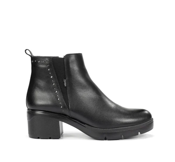 Fluchos FUGAZ F2109 Black Ankle Boot- Ankle Boots | Heels