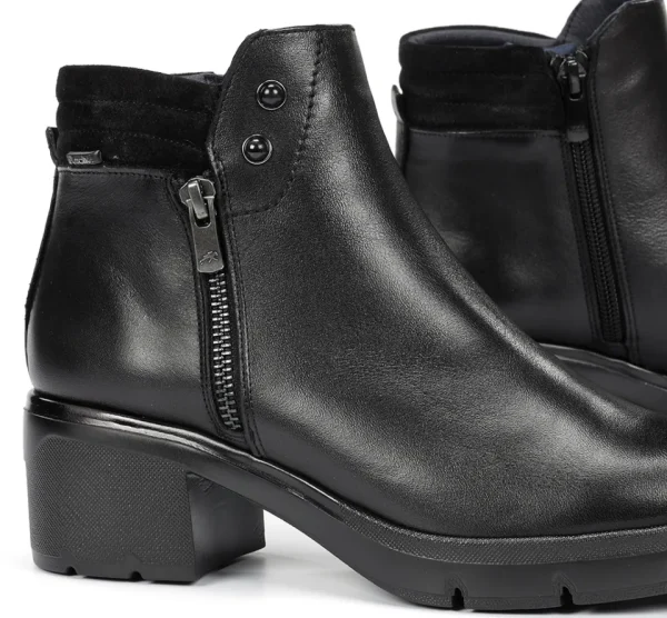 Fluchos FUGAZ F2102 Black Ankle Boot- Ankle Boots