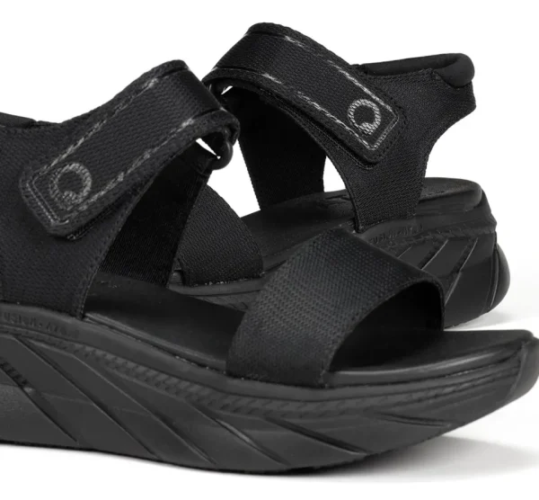 Fluchos FUSION AT105 Black Sandal-Women Women