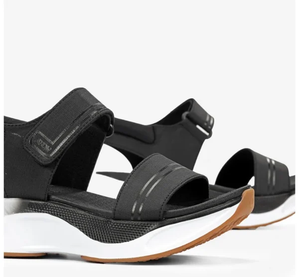 Fluchos FUSIONV2 AT169 Black Sandal-Women Women