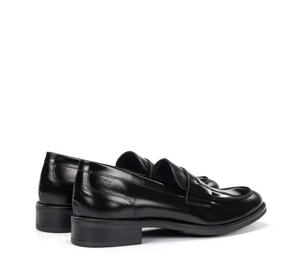 Fluchos HARVARD D8710 Black Moccasin- Heels