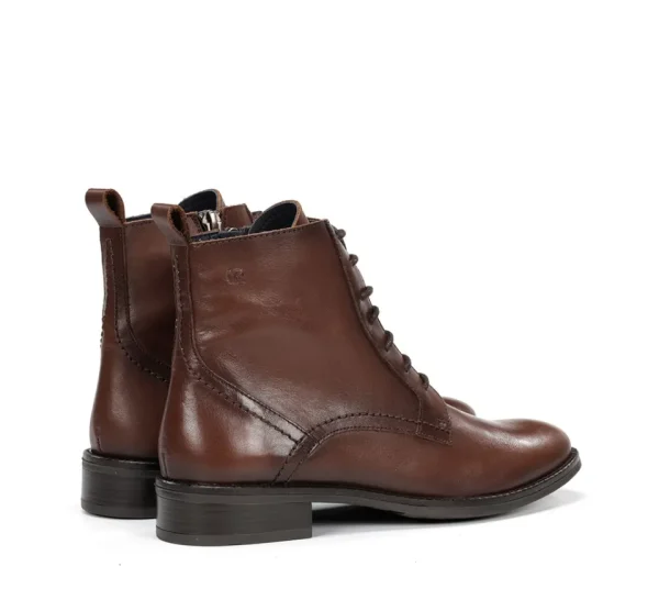 Fluchos HARVARD D8343 Brown Ankle Boot- Ankle Boots | Heels