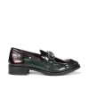 Fluchos HARVARD D9118 Green Moccasin- Heels