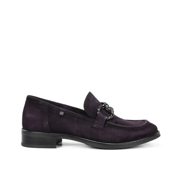 Fluchos HARVARD D9117 Purple Moccasin- Heels