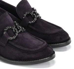 Fluchos HARVARD D9117 Purple Moccasin- Heels