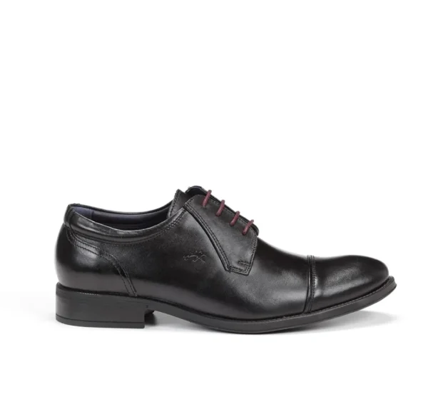 Fluchos HERACLES 8412 Black Shoe- Formal Shoes