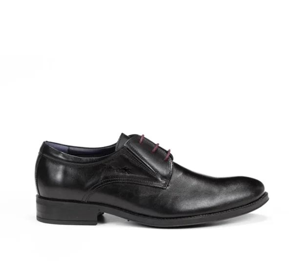 Fluchos HERACLES 8410W Black Shoe- Formal Shoes