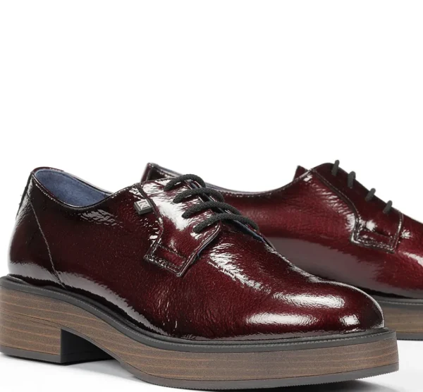 Fluchos IDALY D9387 Burgundy Shoe- Formal Shoes | Heels