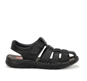 Fluchos KEOPS F1754 Black Sandal- Men