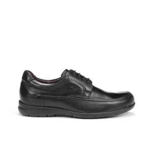 Fluchos LUCA 8498 Black Shoe- Formal Shoes