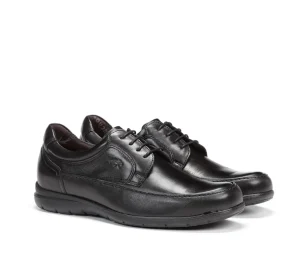 Fluchos LUCA 8498 Black Shoe- Formal Shoes