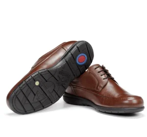 Fluchos LUCA 8498 Brown Shoe- Formal Shoes