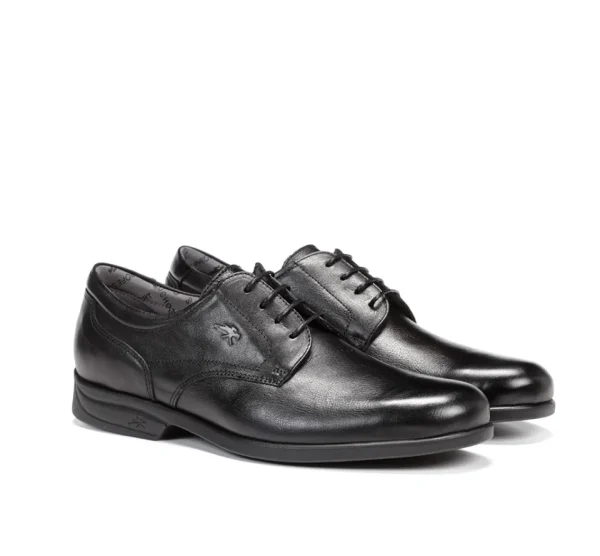 Fluchos MAITRE 8904 Black Shoe- Formal Shoes